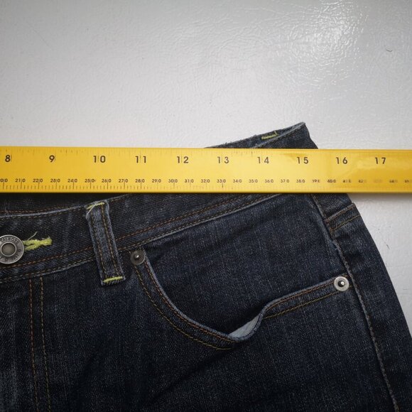 Talbots Stretch Ladies Size 10 Medium Wash Blue Jean Capri Pants - Picture 11 of 13